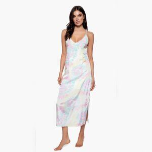PQ Ella Slip Dress Tie Dye Womens XS/S Swim Cover Resortwear UTO-963D